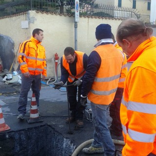Laigueglia senz'acqua, guasto alla condotta principale dell'acquedotto