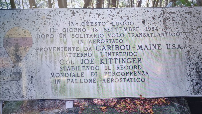 E' mancato il colonnello Joseph Kittinger: attraversò in mongolfiera l'Atlantico atterrando nei boschi di Montenotte