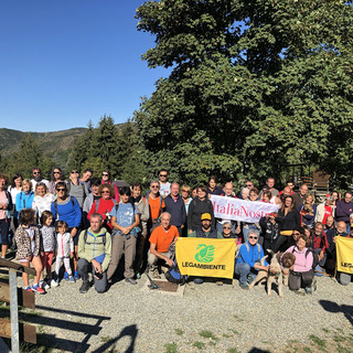 Urbe, oltre 100 persone per un trekking ad anello per festeggiare l'ingresso nel Parco del Beigua