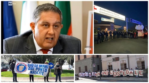 Sanità savonese su Rai 3: Punto Nascite a Pietra chiuso da 2 anni, ospedale di Albenga in vendita, Toti: "Partenariato pubblico-privato" Sanità savonese su Rai 3: Punto Nascite a Pietra chiuso da 2 anni, ospedale di Albenga in vendita, Toti: "Partenariato pubblico-privato"