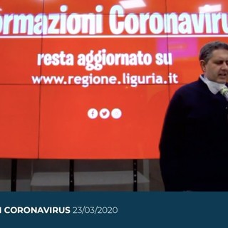 Coronavirus, Toti: "I contagi aumentano, ma la curva si sta lievemente flettendo. È un segnale positivo" Coronavirus, Toti: "I contagi aumentano, ma la curva si sta lievemente flettendo. È un segnale positivo"