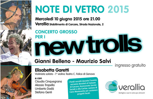 Carcare, concerto Grosso per i New Trolls: il 10 giugno musica classica e rock per raccontare un pezzo di storia della musica italiana