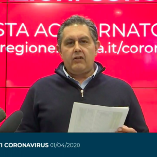Coronavirus, Toti: "Dall’inizio dell’emergenza prima giornata con notizie positive, siamo al culmine della curva e abbiamo 39 ospedalizzati in meno" (VIDEO)