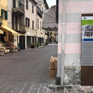 Cairo Montenotte, installati nel centro storico i "totem" turistici (FOTO)