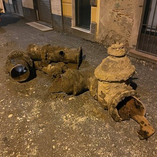 Sostituzione condotta rete idrica ad Albisola, finiti i lavori: l'erogazione dell'acqua tornata all'alba