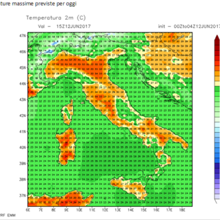 #METEO: settimana con alta pressione, caldo e solo qualche lieve disturbo