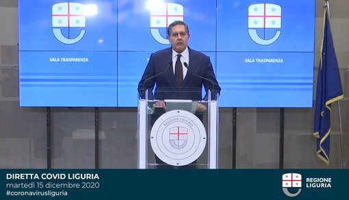 Coronavirus in Liguria, Toti: "RT sotto 0,7, fase gialla non ha prodotto incremento nella circolazione del virus"