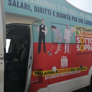 Diritti e lavoro stagionale, la campagna di Filcams Cgil anche nel savonese: "Giuste condizioni ai lavoratori danno un giusto valore al turismo" (VIDEO)