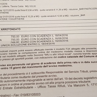Aperto da meno di quattro mesi, bar di Savona deve al Comune 2.249 euro per i rifiuti