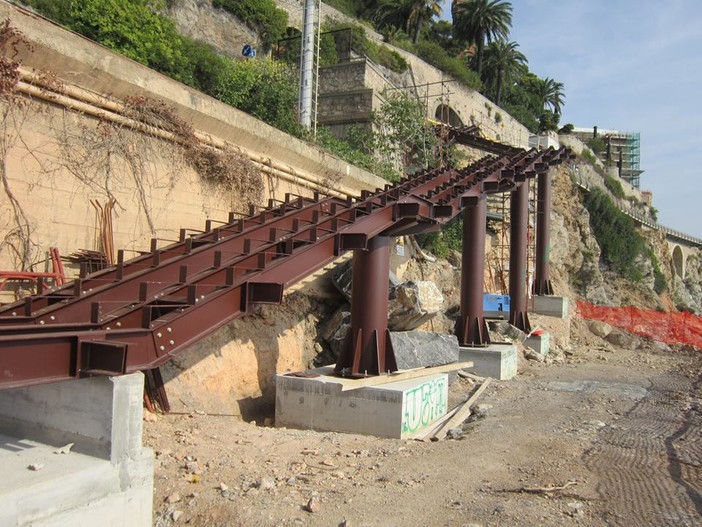 Passerella tra Borghetto e Ceriale: a quando la fine lavori? Passerella tra Borghetto e Ceriale: a quando la fine lavori?