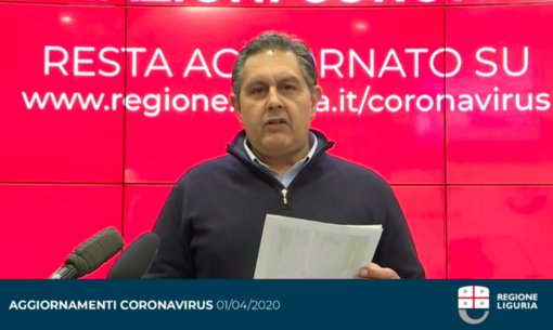Coronavirus, Toti: "Dall’inizio dell’emergenza prima giornata con notizie positive, siamo al culmine della curva e abbiamo 39 ospedalizzati in meno" (VIDEO)