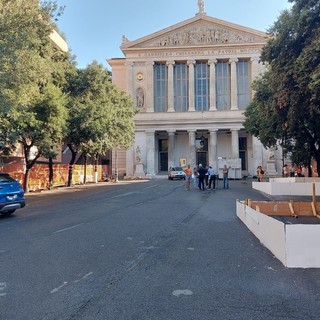 Savona, ancora in standby i lavori di restyling del teatro Chiabrera. Assessore Parodi: "Trovati decori e pavimenti dell'800, la Sovrintendenza ci dirà come gestire"