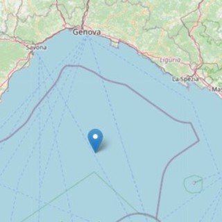 Terremoto nel Mar Ligure di magnitudo 3.3: avvertito anche nel savonese