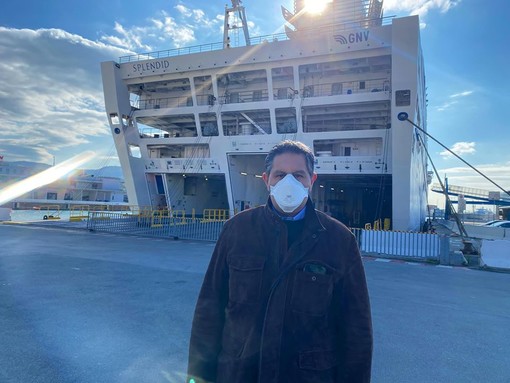 Coronavirus, Toti: "La nave ospedale 'GNV Splendid' è pronta" (FOTO)