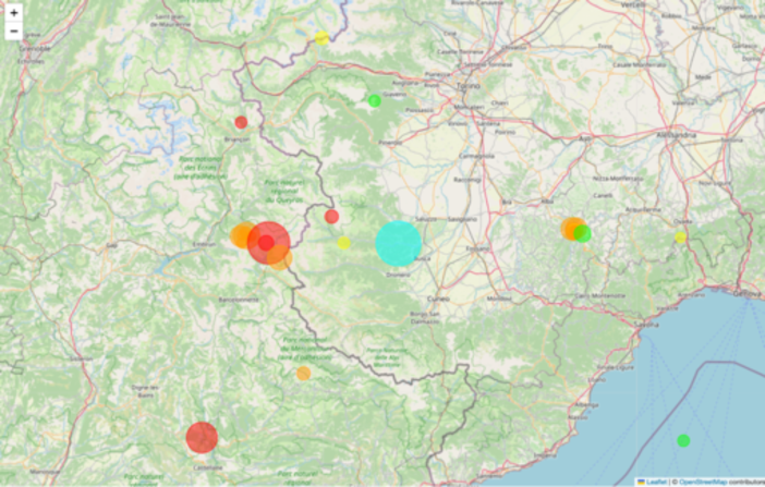 Scossa di terremoto a Cortemilia al confine con Piana Crixia, venti quelle registrate in zona da inizio anno Scossa di terremoto a Cortemilia al confine con Piana Crixia, venti quelle registrate in zona da inizio anno
