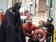 Savona, 3 supereroi in visita alla Pediatria del San Paolo (FOTO e VIDEO)