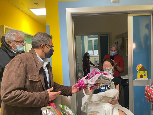 I saluti della Regione Liguria ai piccoli pazienti del Gaslini I saluti della Regione Liguria ai piccoli pazienti del Gaslini