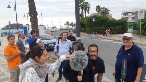 Ciak si gira ad Albenga: nella città delle torri il set del film “Quella striscia di cielo” del regista Marco Vaccari