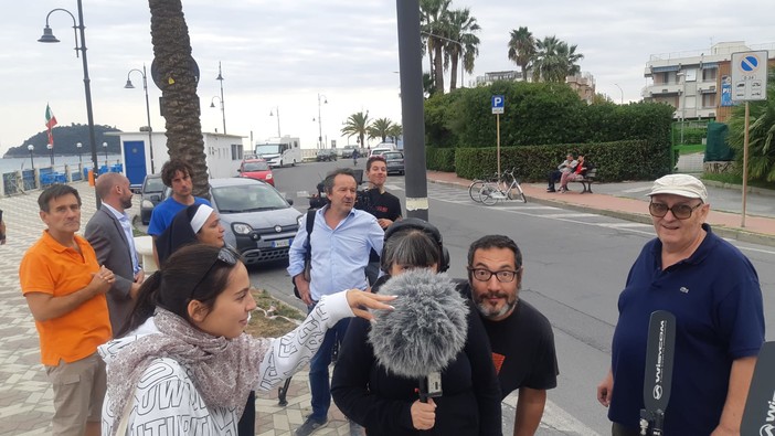 Ciak si gira ad Albenga: nella città delle torri il set del film “Quella striscia di cielo” del regista Marco Vaccari Ciak si gira ad Albenga: nella città delle torri il set del film “Quella striscia di cielo” del regista Marco Vaccari