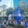 Lazio, migliaia di tifosi al corteo contro Lotito tra cori e bandiere