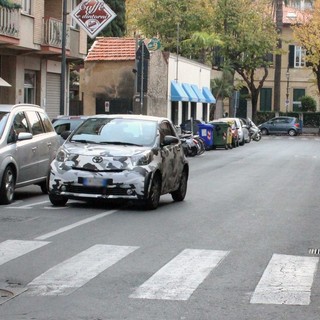 Luogo dell'incidente. Via Vittorio Veneto