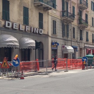 Savona, rete fognaria danneggiata: a fine mese termine lavori in via Montenotte