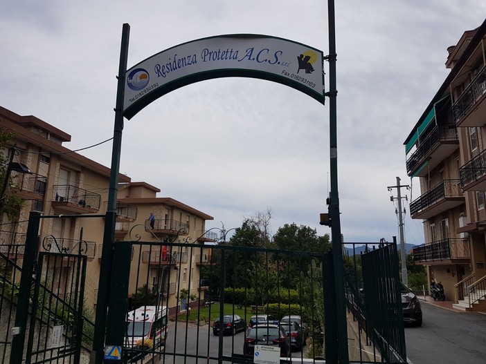 Incendio nella residenza protetta in via Magnone a Ceriale Incendio nella residenza protetta in via Magnone a Ceriale
