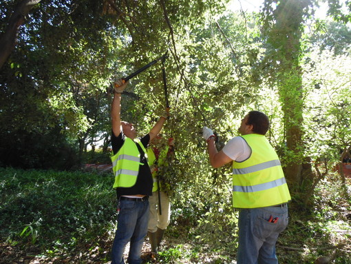 "Ridare dignità a Villa Zanelli": una quarantina di volontari per il recupero del parco. Di Tullio: "La gestione al Comune"