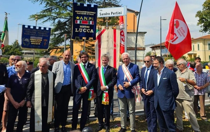 Lucca, inaugurata via Sandro Pertini: archiviato il "caso" dell'ottobre 2023 Lucca, inaugurata via Sandro Pertini: archiviato il "caso" dell'ottobre 2023