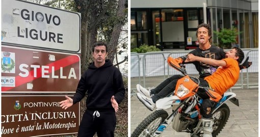 Vandalizzato il cartello di Pontinvrea dove è nata la Mototerapia, Vanni Oddera: "Un gesto d’odio ma non ci fermeremo"