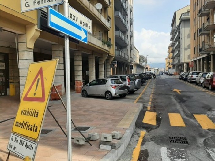 Vado, dopo la rescissione del contratto, il comune riaffida i lavori di riqualificazione di via XXV Aprile Vado, dopo la rescissione del contratto, il comune riaffida i lavori di riqualificazione di via XXV Aprile