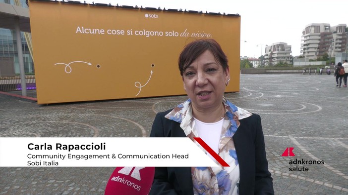 Rapaccioli (Sobi Italia), 'Rare Means Care racconta malattie renali rare e croniche'
