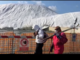 Albisola, il cantiere dell'Aurelia Bis diventa una pista da sci: l'ironia dei cittadini di Luceto (VIDEO)
