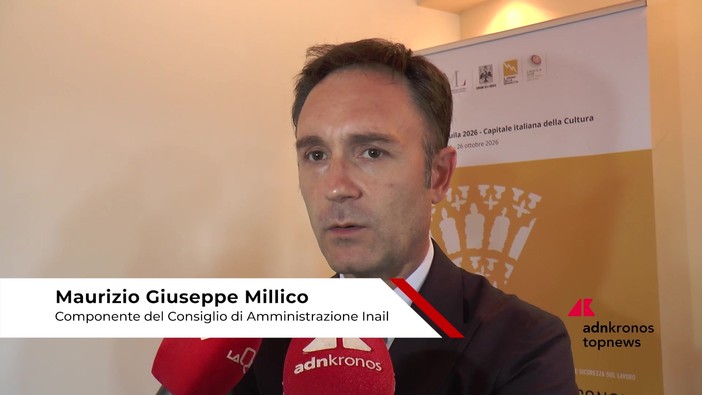 Millico (Inail): "Prevenzione e innovazione a tutela lavoratori"