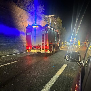Frana sull'A10 tra Celle e Varazze: chiuso  il tratto