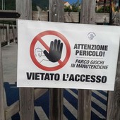 Manutenzione e messa in sicurezza aree gioco ad Albisola: scatta una chiusura temporanea Manutenzione e messa in sicurezza aree gioco ad Albisola: scatta una chiusura temporanea