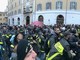 Vigili del fuoco discontinui in protesta a Roma (FOTO e VIDEO)