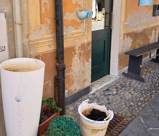 Albisola, vandali rompono il vaso di una pizzeria. Il titolare: "Stanchi di subire danni economici e stress a causa dei soliti noti" Albisola, vandali rompono il vaso di una pizzeria. Il titolare: "Stanchi di subire danni economici e stress a causa dei soliti noti"