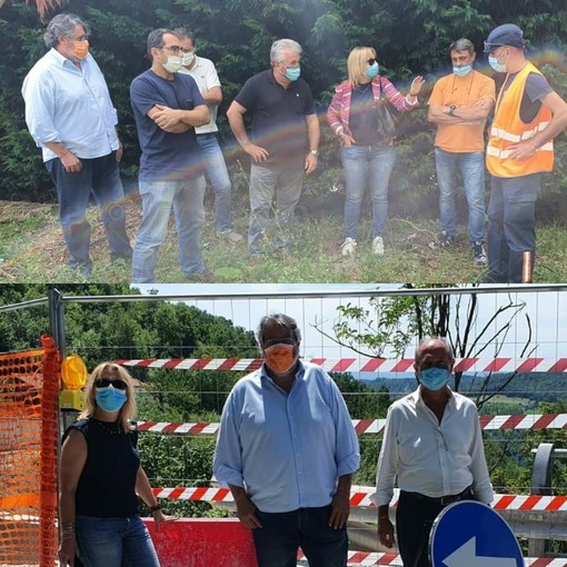 Sopralluogo del consigliere regionale Vaccarezza in Val Bormida