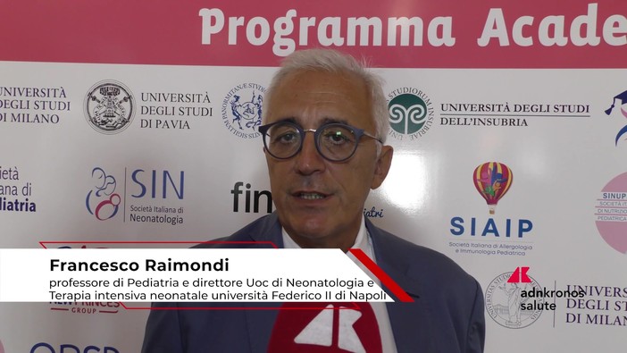 Alimentazione: neonatologo Raimondi, 'nutrizione è medicina soprattutto per i pazienti più critici'