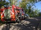 Principio di incendio a Nasino: intervento dei vigili del fuoco