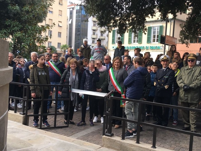 Vado Ligure, inaugurato il restaurato “Monumento ai Caduti" A. Martini (FOTO e VIDEO)
