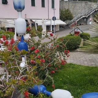 Celle, danneggiata una scultura in ceramica sul lungomare
