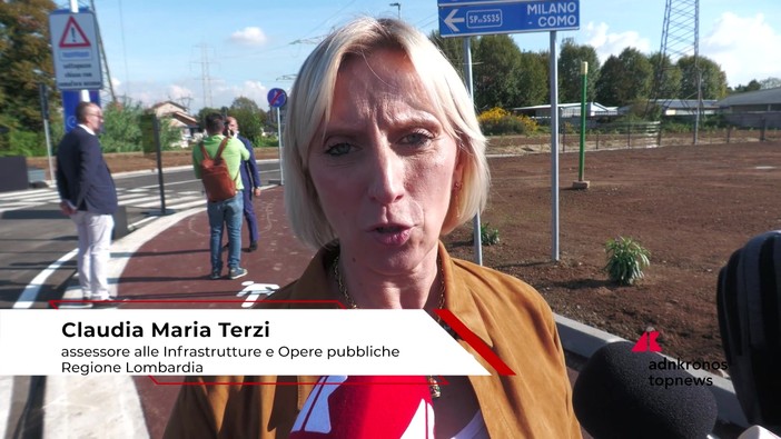 Assessora Terzi (Regione Lombardia): "Opere come tangenziale Nord di Cesano Maderno cambiano vità comunità"