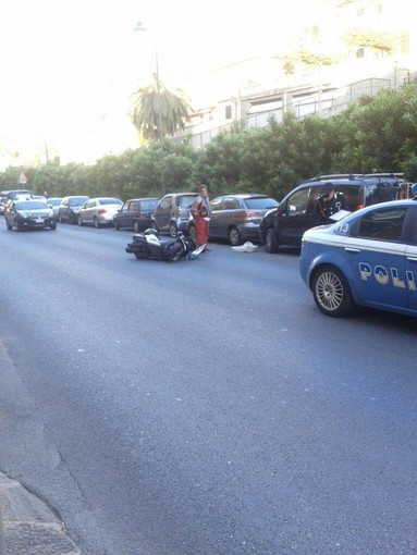 Alassio: moto contro moto in viale Hanbury