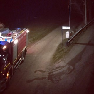 Incendio boschivo a Cairo, in corso le operazioni di bonifica