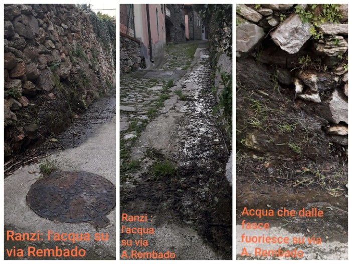 Pietra, il consigliere Carrara invita l'amministrazione ad intervenire in via Rembado a Ranzi: "Necessaria la canalizzazione delle acque"