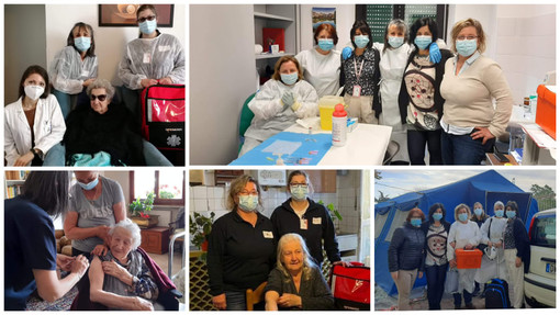 Vaccinazioni anti Covid: 873 anziani e allettati vaccinati a domicilio nel distretto savonese Vaccinazioni anti Covid: 873 anziani e allettati vaccinati a domicilio nel distretto savonese