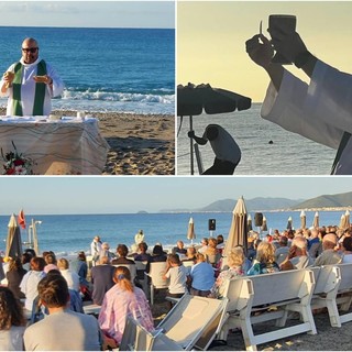 Borgio Verezzi, domenica l’ultima Messa in riva al mare della stagione: “Dio non abita soltanto dentro le nostre chiese” Borgio Verezzi, domenica l’ultima Messa in riva al mare della stagione: “Dio non abita soltanto dentro le nostre chiese”