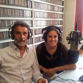 Il sindaco di Pietra Ligure Dario Valeriani e il vicesindaco Sara Foscolo ai Microfoni di Radio Onda Ligure 101